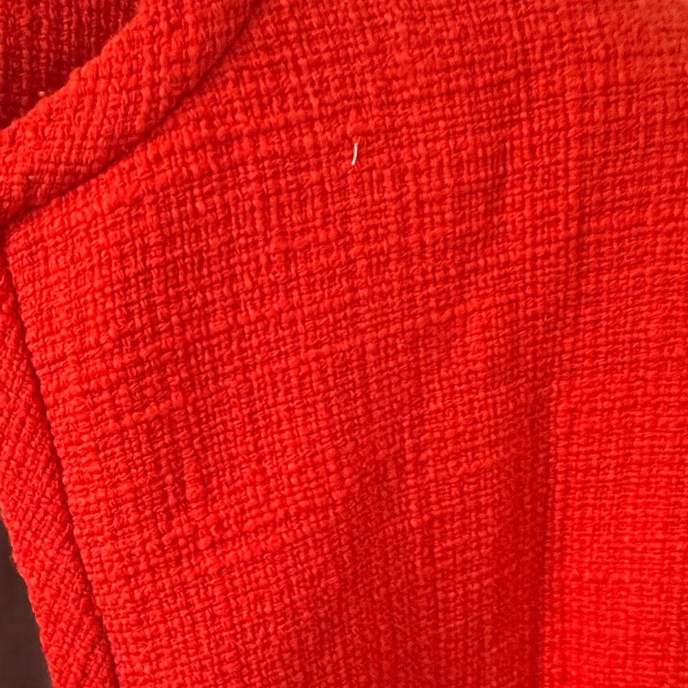 Theory Women's Red Jacket - Picture 4 of 5